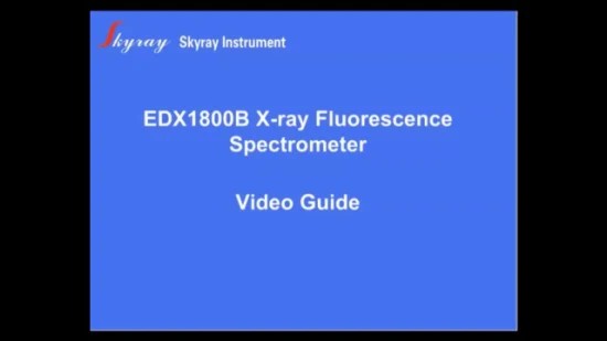 Skyray Edx1800b RoHS 시험기 RoHS 분광계